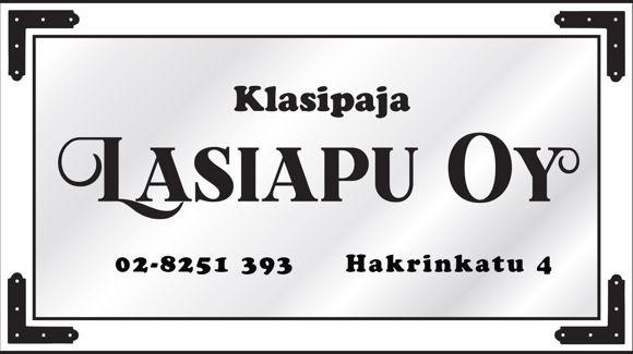 Lasiapu Oy Rauma Logo
